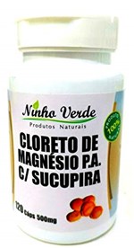 Ficha técnica e caractérísticas do produto Cloreto De Magnésio Sucupira 500mg 120 Cápsulas E Pomada