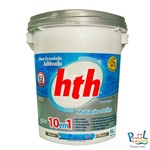 Ficha técnica e caractérísticas do produto Cloro Aditivado Mineral Brilliance 10 em 1 HTH 10kg
