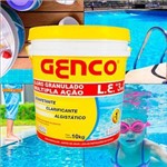 Ficha técnica e caractérísticas do produto Cloro Genco 3 em 1 10 Kg