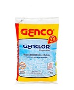 Ficha técnica e caractérísticas do produto Cloro Granulado Genclor 1kg para Piscina - Genco