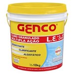 Ficha técnica e caractérísticas do produto Cloro Granulado Múltipla Ação 3em1 10kg Genco