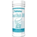 Ficha técnica e caractérísticas do produto Cloro para Consumo Humano - Santab 90 - Hidroall - 1,4 Kg - 7 Tabletes - Pastilhas