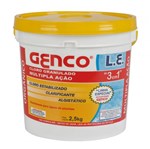 Ficha técnica e caractérísticas do produto Cloro para Piscina Estabilizado Genco 3 em 1 2,5 Kg