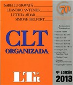 Ficha técnica e caractérísticas do produto Clt Organizada 2013 - 04 Ed - Ltr