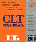 Ficha técnica e caractérísticas do produto Clt Organizada 2013 - 04 Ed