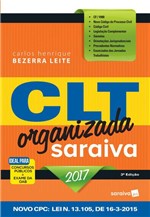 Ficha técnica e caractérísticas do produto CLT Organizada - Saraiva - 3ª Ed. 2017