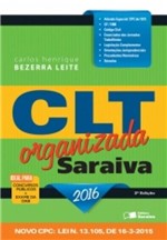Ficha técnica e caractérísticas do produto Clt Organizada - Saraiva - 2 Ed