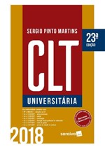 Ficha técnica e caractérísticas do produto CLT Universitária - 23ª Ed. 2018 - Saraiva