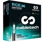 Cabo Coaxial RGE 59 67% Metro Cabletech