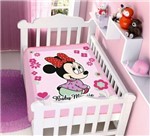 Ficha técnica e caractérísticas do produto Cobertor Berço Jolitex Infantil Disney Minnie Florzinha