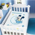Ficha técnica e caractérísticas do produto Cobertor Berço Raschel Disney Azul Jolitex