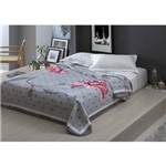 Ficha técnica e caractérísticas do produto Cobertor Casal 1,80x2,20 Raschel I/Home Design Cinta - Inspiração - Corttex