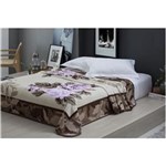 Ficha técnica e caractérísticas do produto Cobertor Casal 1,80X2,20 Raschel I/Home Design Cinta - Mirtes - Corttex