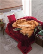Ficha técnica e caractérísticas do produto Cobertor Casal Dyuri com Cinta Alanje 1,80 X 2,20 Jolitex