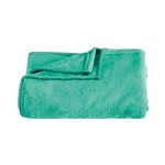 Ficha técnica e caractérísticas do produto Cobertor Casal Kacyumara Blanket Microfibra Verde Aqua