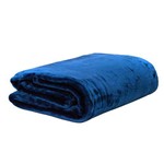 Cobertor Queen Naturalle Fashion Super Soft Microfibra Azul