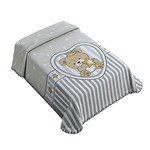 Ficha técnica e caractérísticas do produto Cobertor Colibri Le Petit Raschel King Size Superstar Cinza