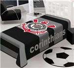 Ficha técnica e caractérísticas do produto Cobertor Corinthians Stadium Solteiro Jolitex Oficial