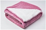 Cobertor de Bebe para Berço Menina Rosa 1,10x90Cm Sultan