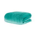 Ficha técnica e caractérísticas do produto Cobertor em Microfibra 300g Kacyumara Blanket Casal Verde