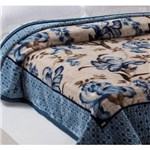 Ficha técnica e caractérísticas do produto Cobertor Home Designer Casal Marin Azul - Corttex