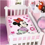 Ficha técnica e caractérísticas do produto Cobertor Infantil Disney Baby Raschel Minnie Florzinhas Jolitex