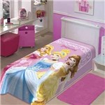 Ficha técnica e caractérísticas do produto Cobertor Jolitex Solteiro Raschel Macio Disney Princesas