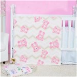 Ficha técnica e caractérísticas do produto Cobertor Manta Bebe Baby Flannel Fofo - Lily