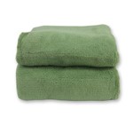 Ficha técnica e caractérísticas do produto Cobertor Manta Microfibra Berço Verde - La
