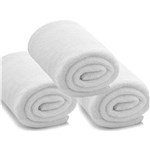 Ficha técnica e caractérísticas do produto Cobertor Manta Microfibra Casal Branca 180 X 220 Cm