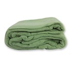 Ficha técnica e caractérísticas do produto Cobertor Manta Microfibra Casal Padrão Verde - Le