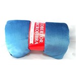 Ficha técnica e caractérísticas do produto Cobertor Manta Microfibra Casal Queen Azul - Le