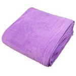 Ficha técnica e caractérísticas do produto Cobertor Manta Microfibra Queen Violeta - Linha Avulsa