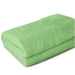Ficha técnica e caractérísticas do produto Cobertor Manta Microfibra Verde Claro Berço - LA
