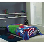 Ficha técnica e caractérísticas do produto Cobertor Manta Solteiro Fleece Estampada Avengers Mod 2 - Lepper