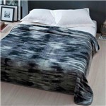 Ficha técnica e caractérísticas do produto Cobertor Microfibra Home Design Cinta Casal - Cinza