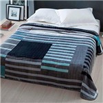 Ficha técnica e caractérísticas do produto Cobertor Microfibra Home Design Cinta Casal - Roxo