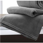 Ficha técnica e caractérísticas do produto Cobertor Microfibra Home Design Solteiro Chumbo - Corttex
