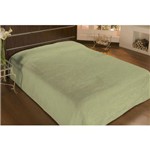 Ficha técnica e caractérísticas do produto Cobertor Microfibra Liso Solteiro 1,50x2,20m Verde Folha - Camesa