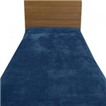 Ficha técnica e caractérísticas do produto Cobertor Microfibra Solteiro - Azul Escuro - Parahyba