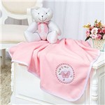 Cobertor para Bebê Borboleta Rosa Microsoft