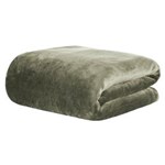 Ficha técnica e caractérísticas do produto Cobertor Queen Blanket Flannel - Kacyumara - Verde Moun