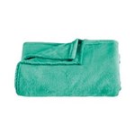 Ficha técnica e caractérísticas do produto Cobertor Casal Kacyumara Blanket Microfibra Aqua - VERDE