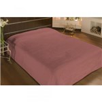Ficha técnica e caractérísticas do produto Cobertor Solteiro Microfibra Liso 1,50x2,20m Rose - Camesa