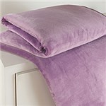 Cobertor Queen Mink Lilás - Casa & Conforto