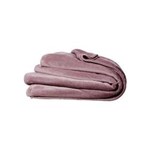 Ficha técnica e caractérísticas do produto Cobertor Queen Blanket Flannel Rosa Mauve - Kacyumara
