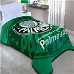 Ficha técnica e caractérísticas do produto Cobertor Solteiro Estampado Palmeiras 1,50m X 2,00m - Corttex