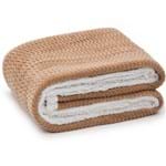 Ficha técnica e caractérísticas do produto Cobertor Solteiro Microfibra & Sherpa - Loani - Bege