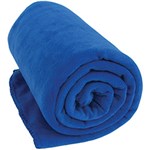 Ficha técnica e caractérísticas do produto Cobertor Solteiro TV com Mangas Azul - Loani