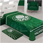 Ficha técnica e caractérísticas do produto Cobertor Standium Casal Palmeiras | Jolitex - Verde